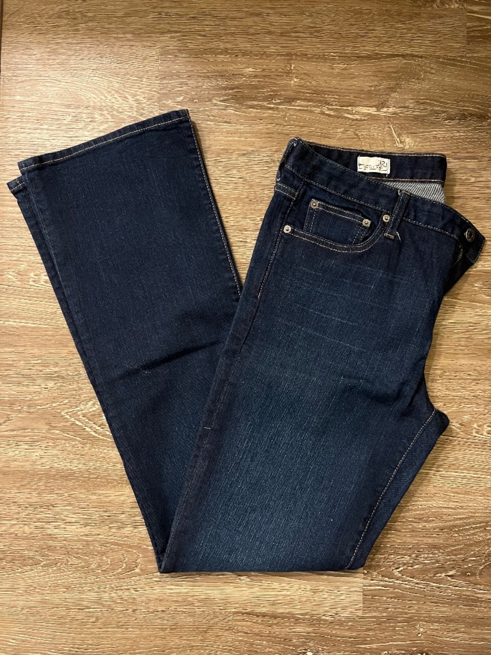 ⁠Gap Perfect Boot Jeans Dark Wash Tall Size 32T Bootcut⁠